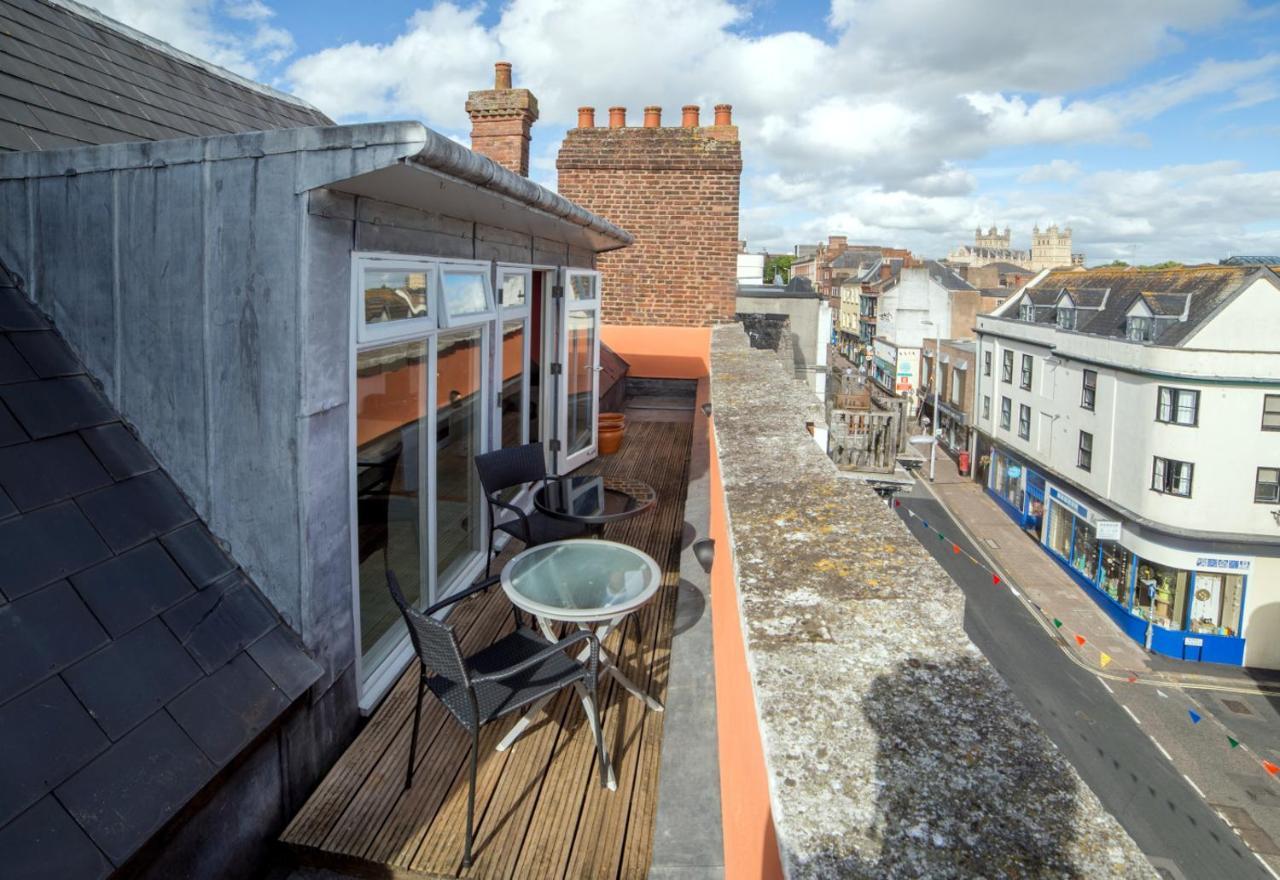 Stunning Central Exeter Apartment With Balcony And Fantastic View المظهر الخارجي الصورة