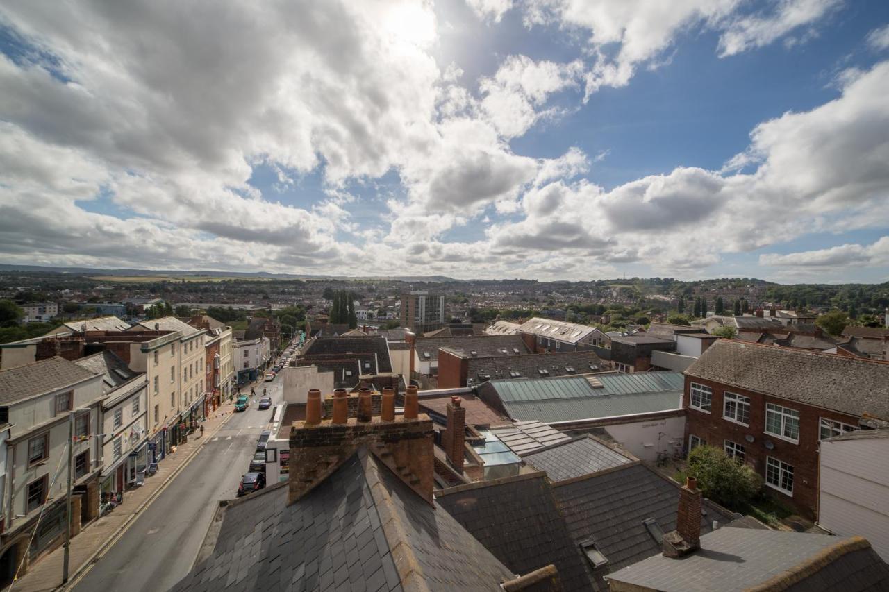 Stunning Central Exeter Apartment With Balcony And Fantastic View المظهر الخارجي الصورة